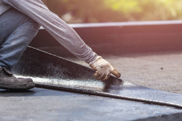 Professional Crawl Space Encapsulation technician working in Adelphi, OH